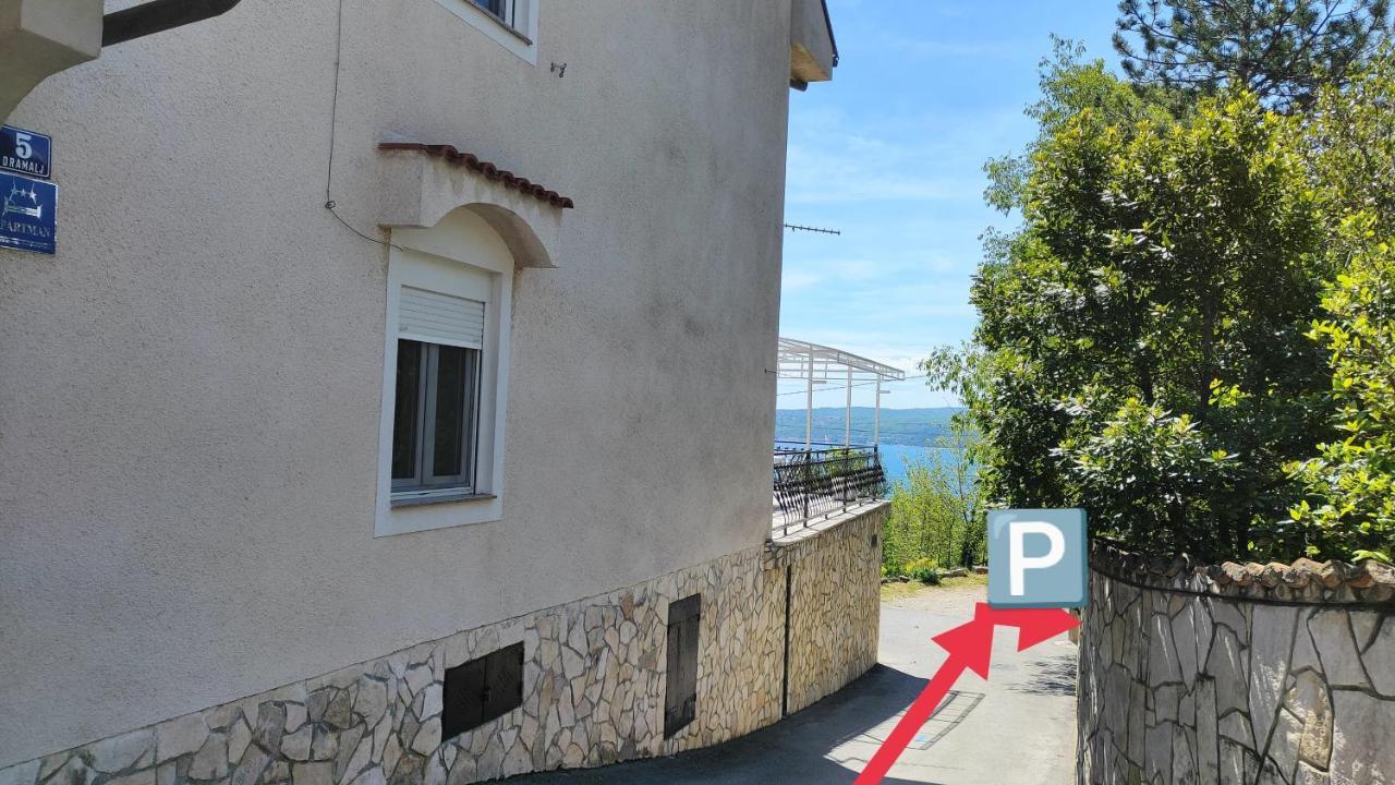Apartment Ane Dramalj Exterior foto